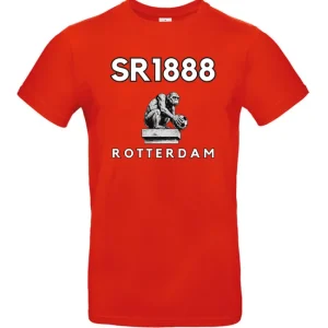 SR1888 shirt met daarop de stoere Sparta aap die woont op het balkon van het Kasteel!